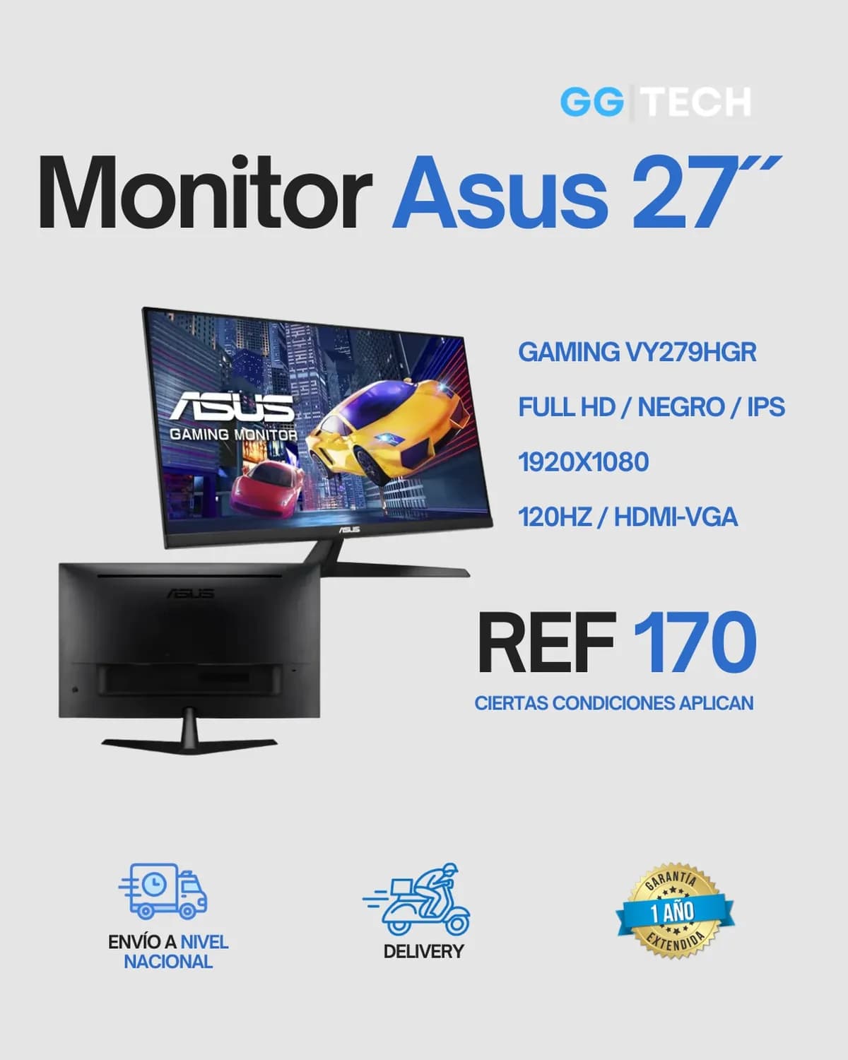 Monitor VY279HGR 27"