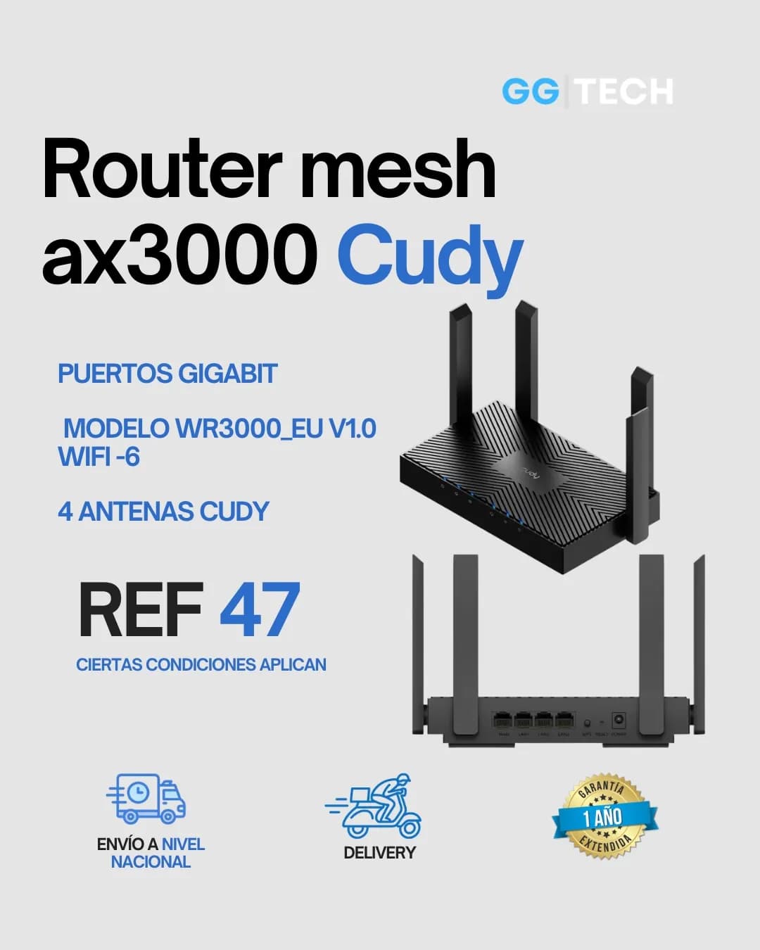 Router mesh AX3000