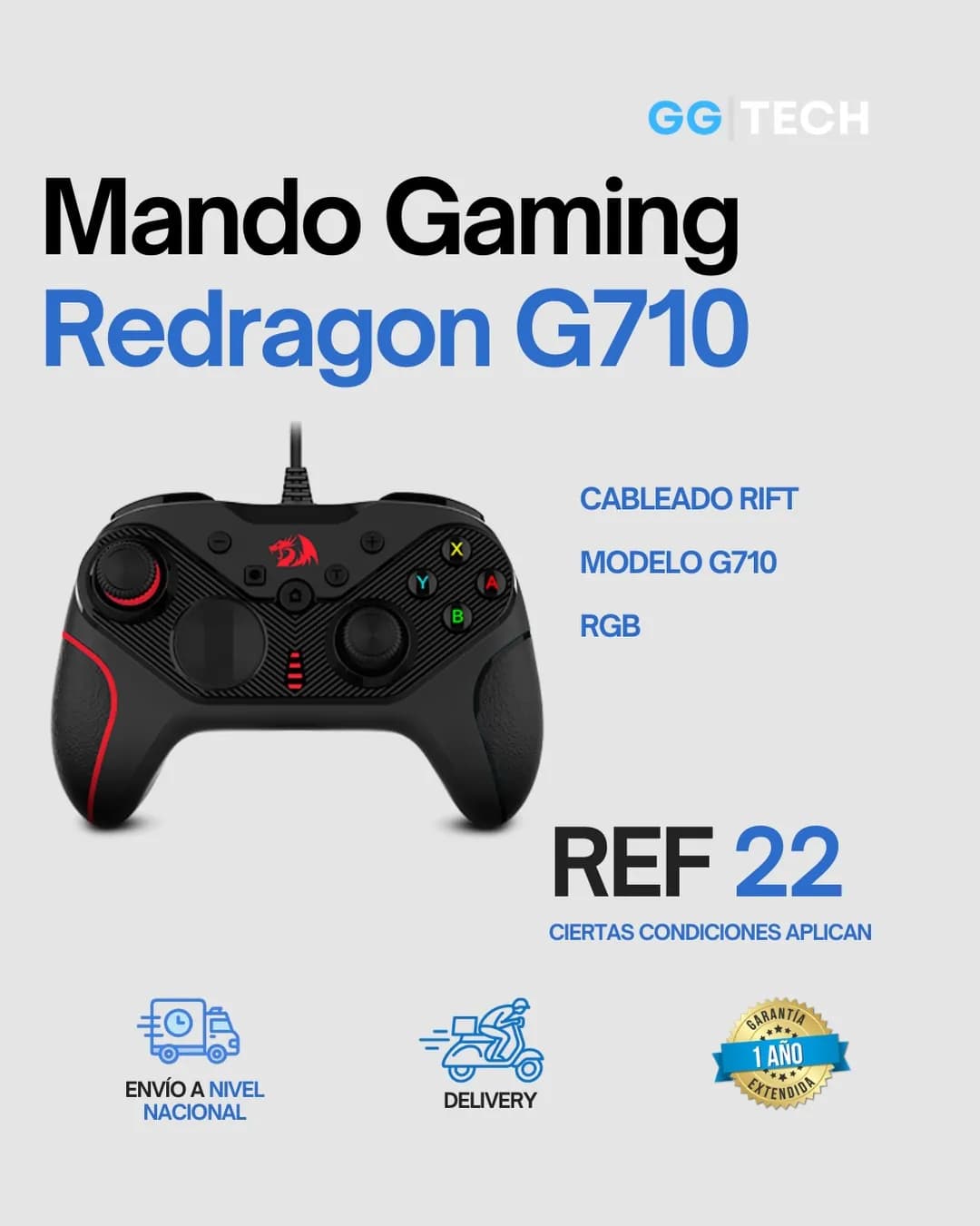 Mando gaming G710 Rift