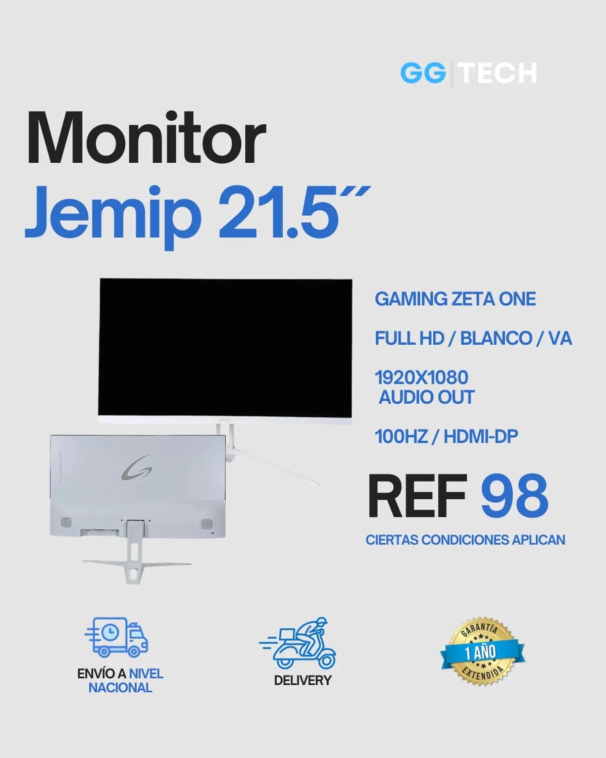 Monitor Jemip 21.5"