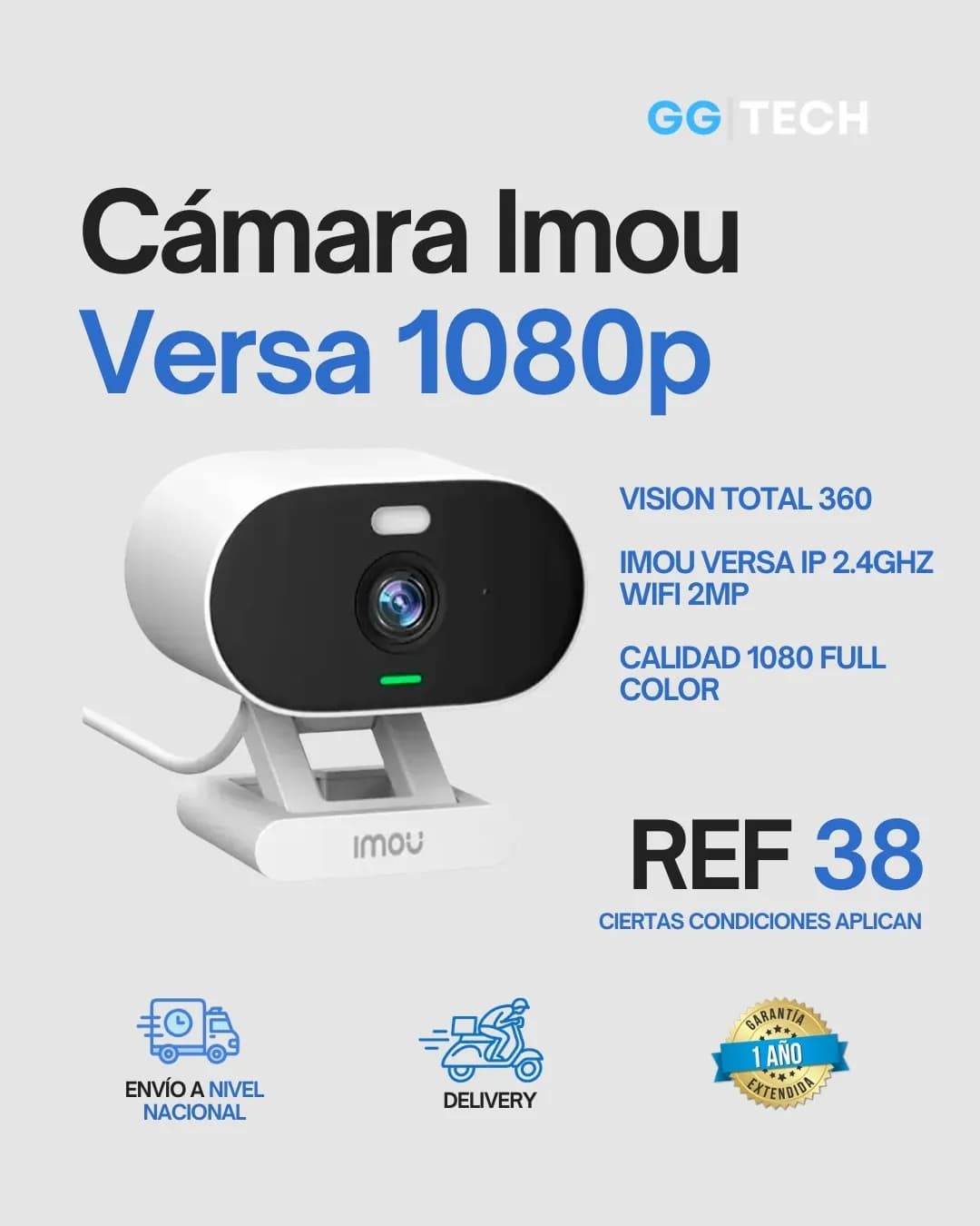 Cámara Versa 1080p