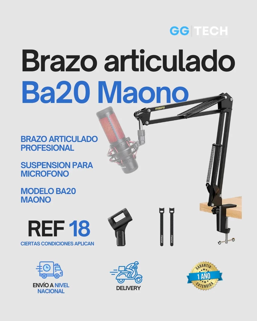 Brazo articulado BA20