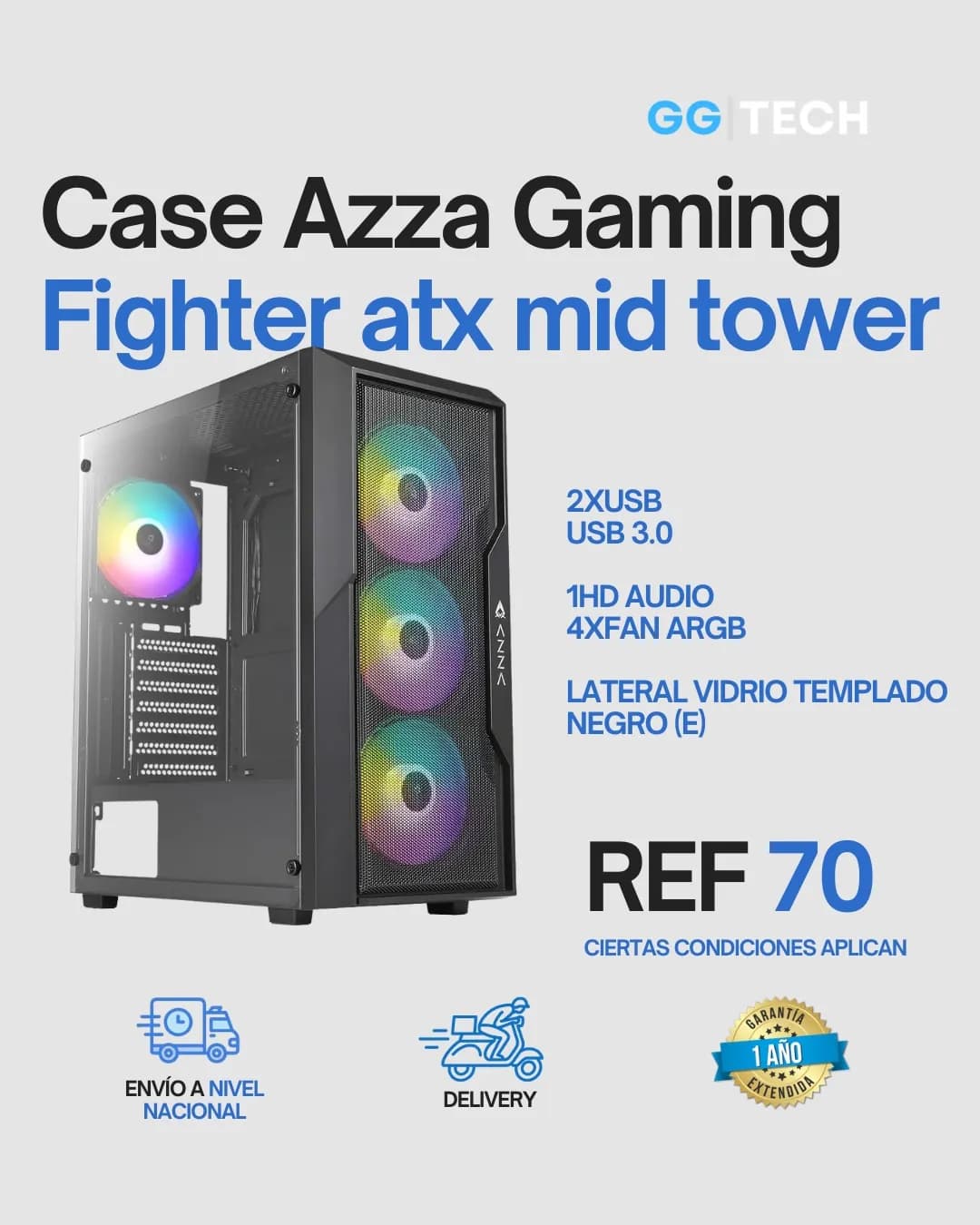Case Fighter ATX mid tower