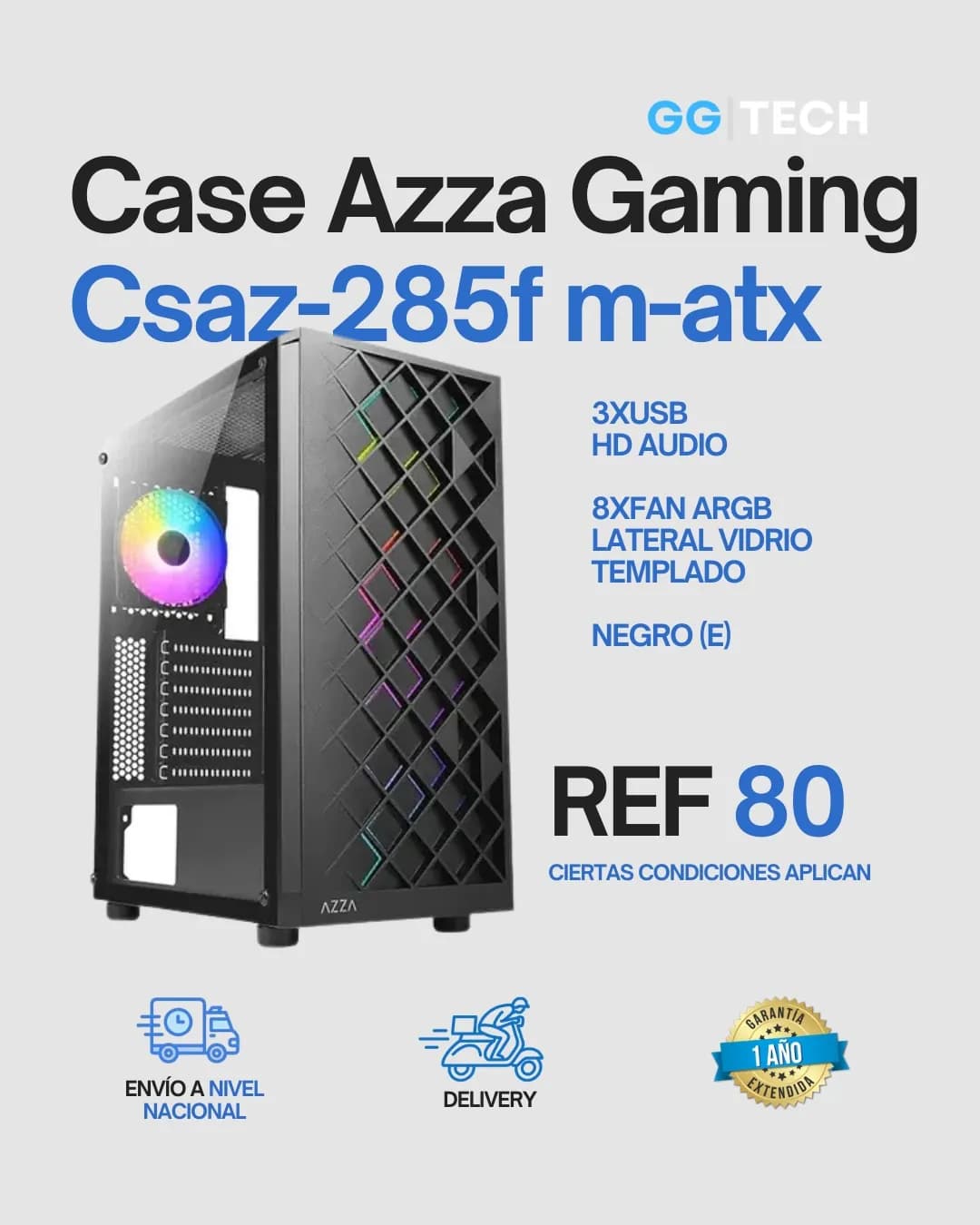 Case Csaz-285f m-ATX