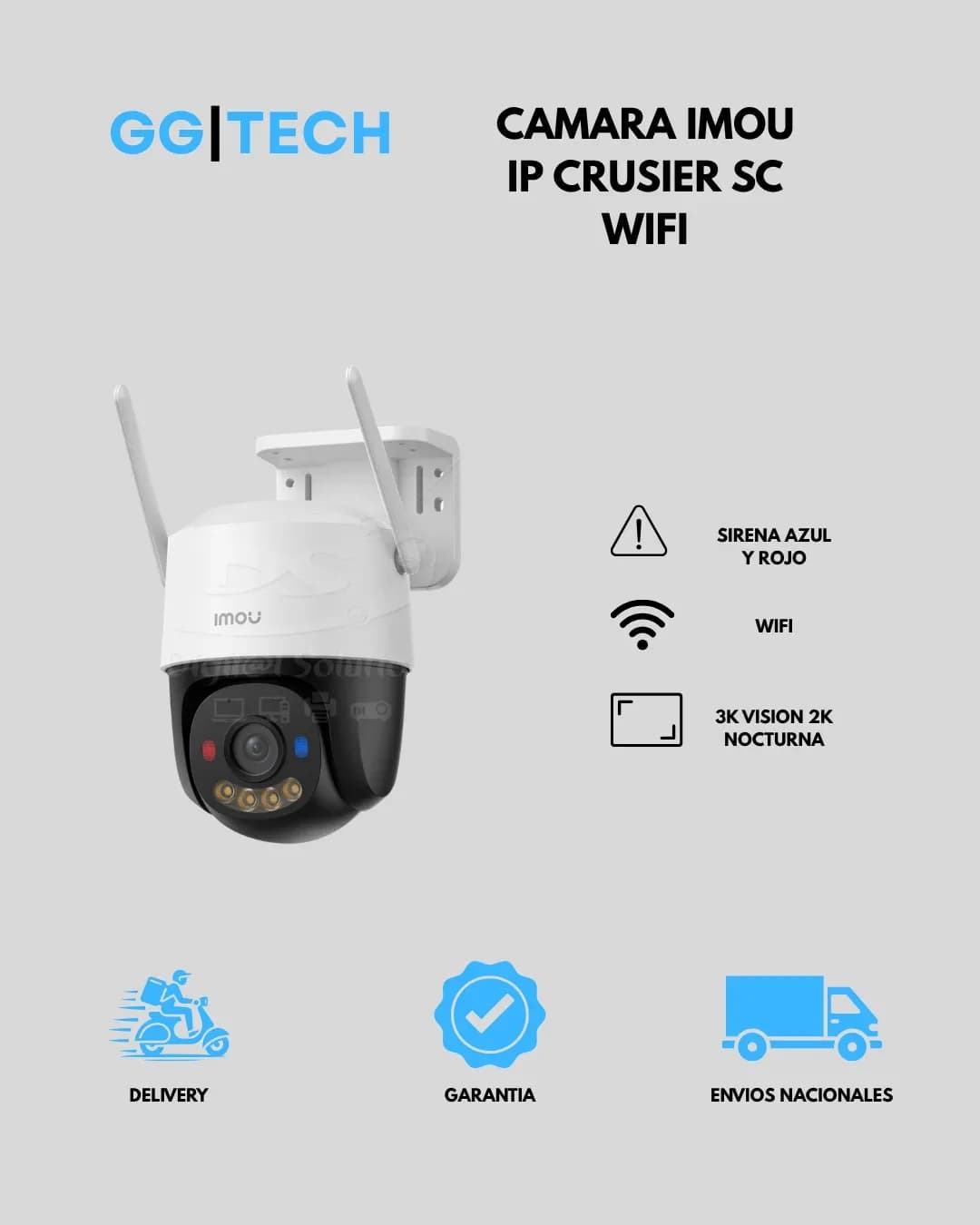 Cámara IP Cruiser SC 3 MP