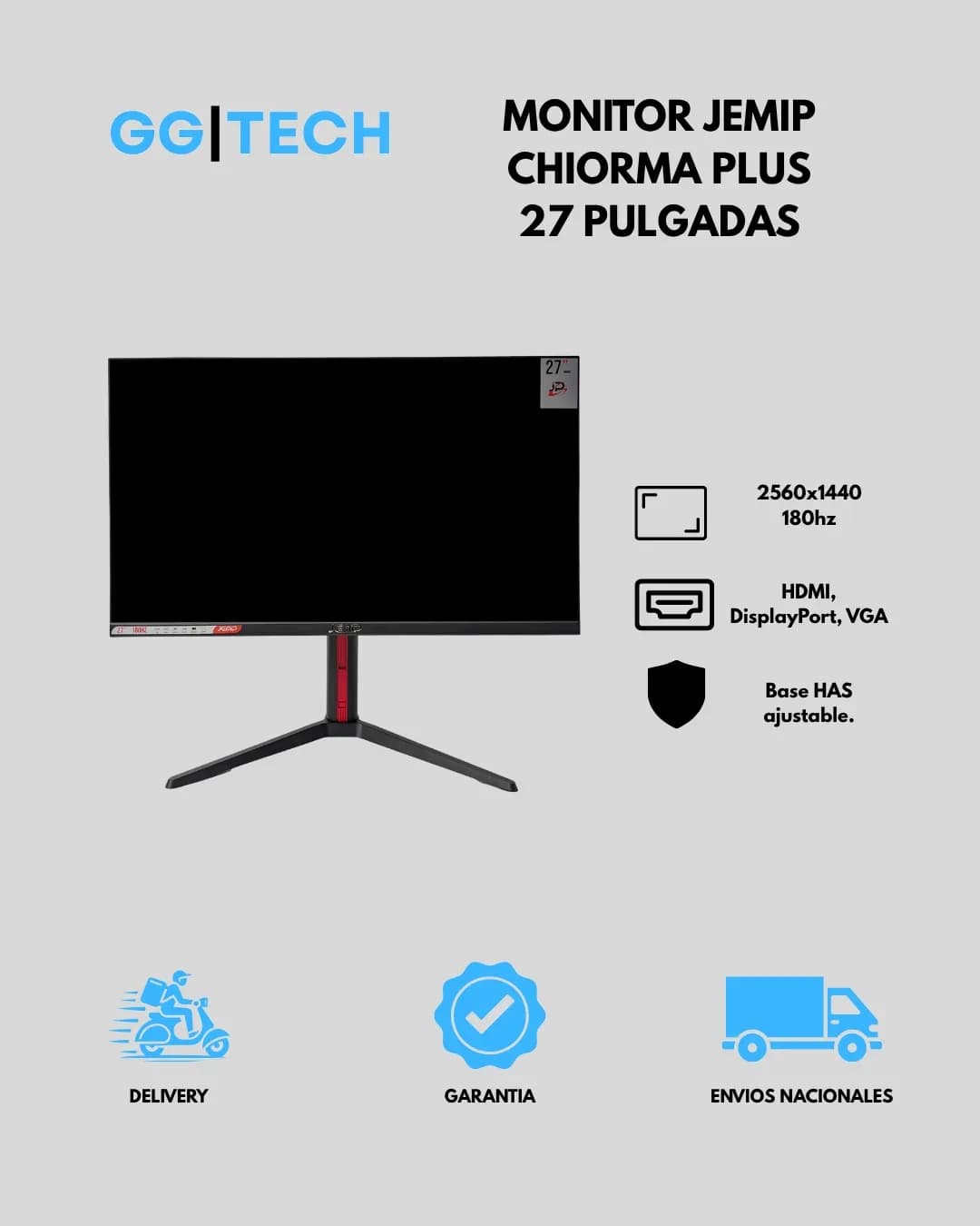 Monitor gaming curvo Chroma Plus 27"