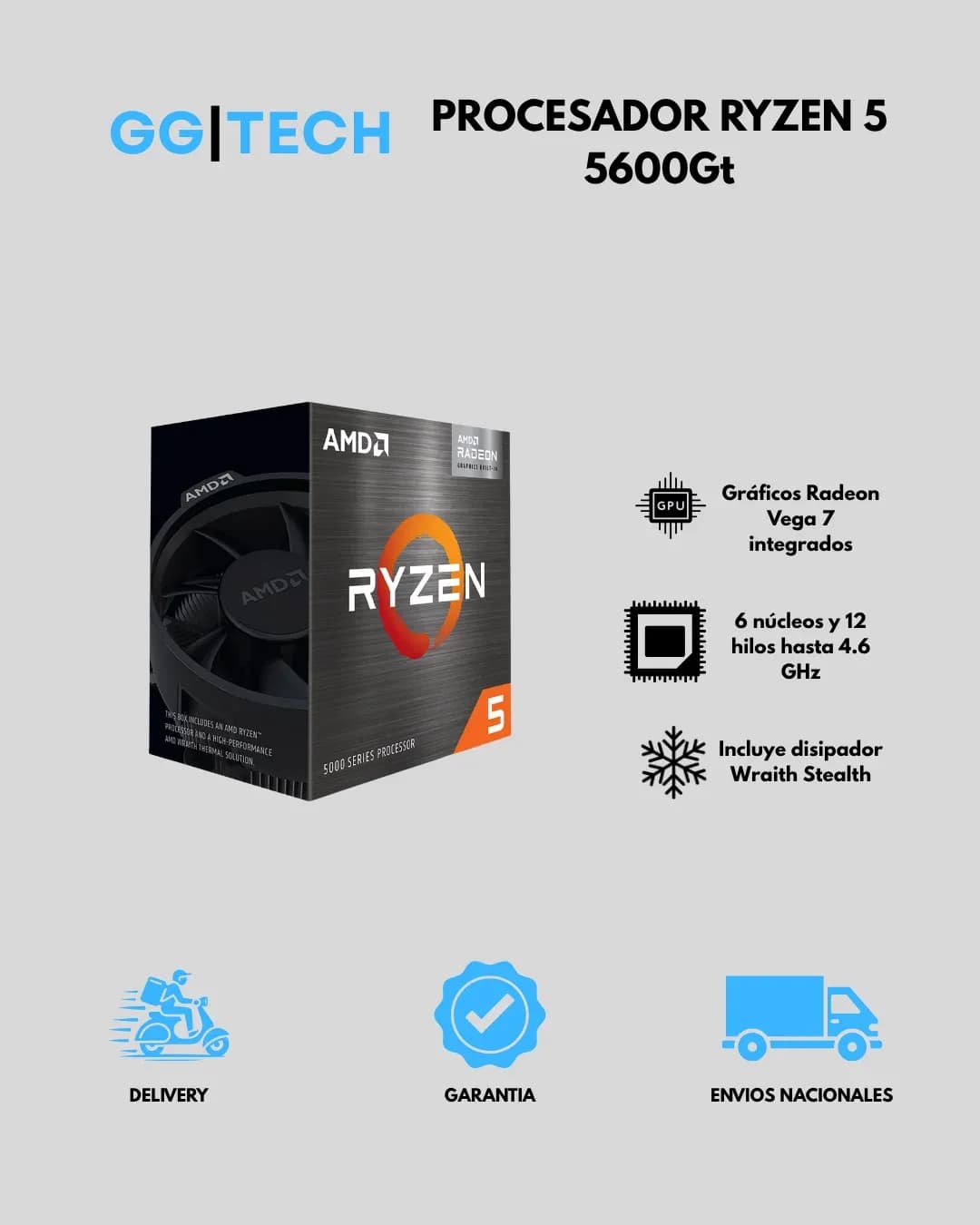 Procesador Ryzen 5 5600GT