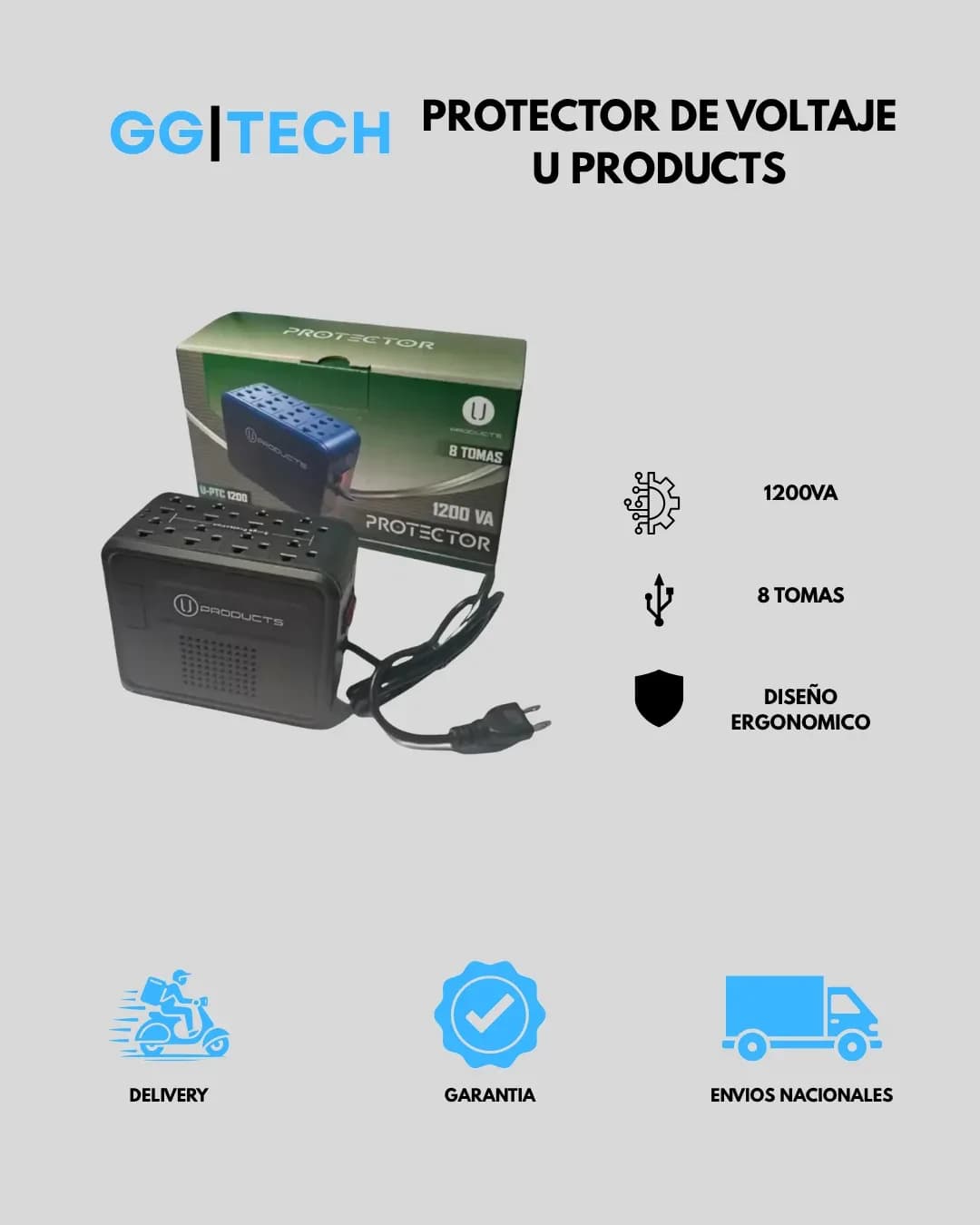 Protector de corriente U 1200