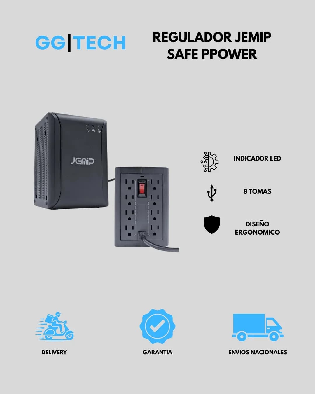 Regulador J-Safe Power 600