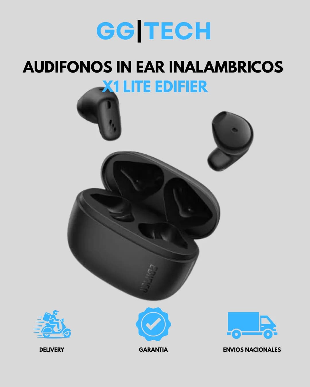 Audífonos in ear X1 Lite
