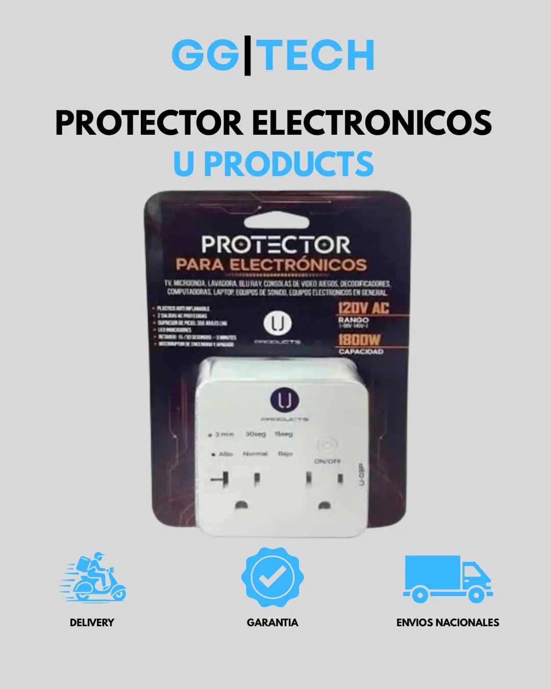 Protector de voltaje U 03P