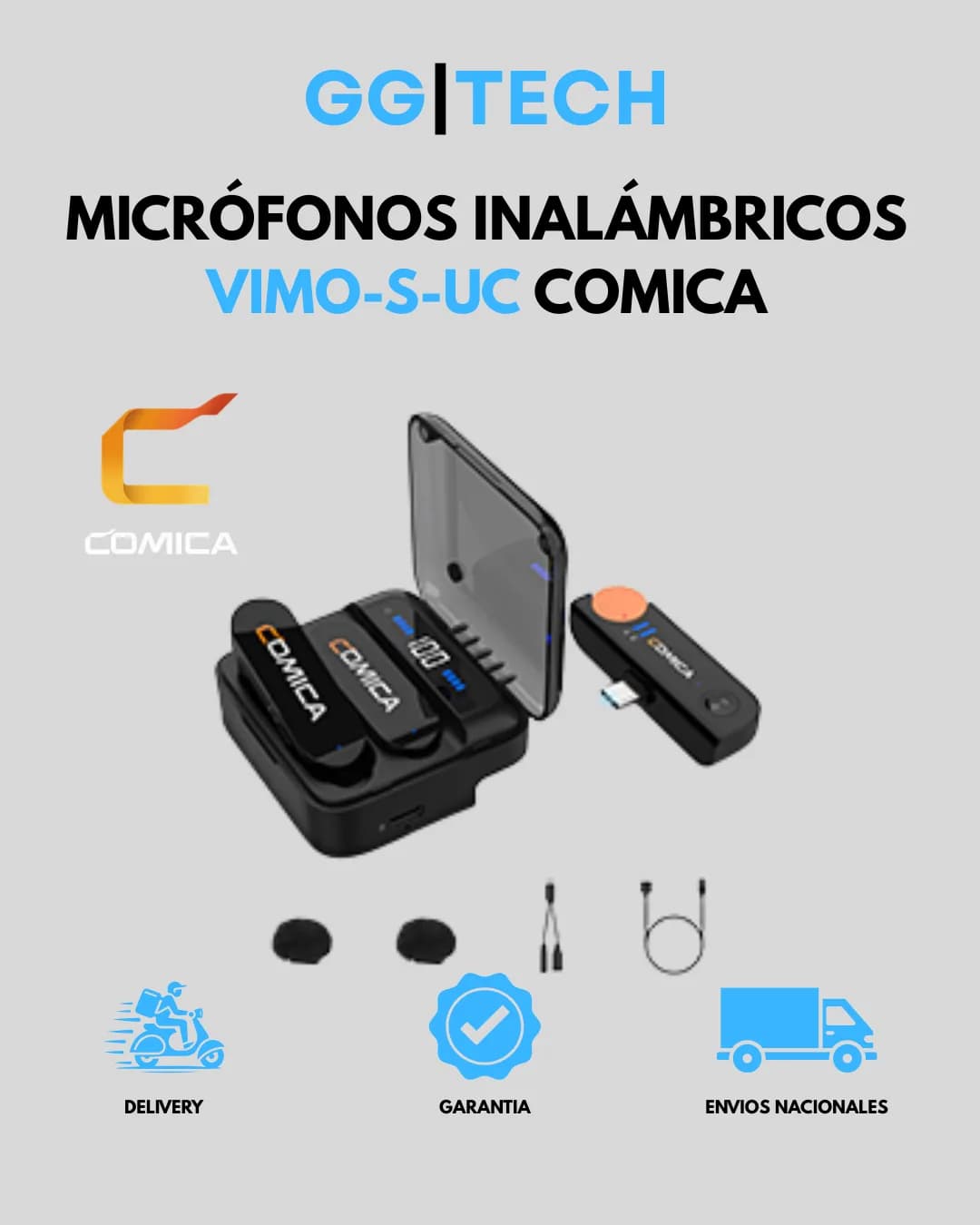 Micrófonos lavalier Vimo S UC
