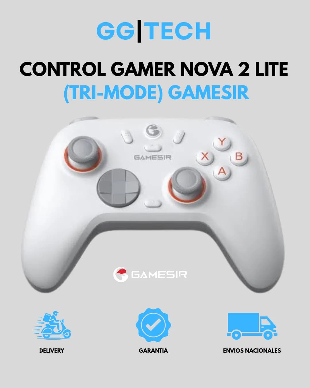 Control gamer Nova 2 Lite
