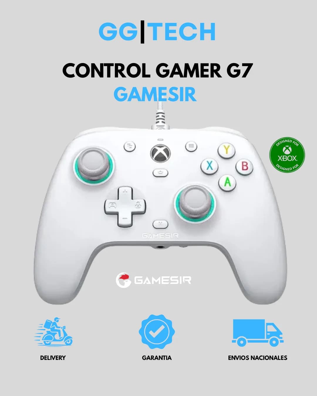 Control gamer G7 SE