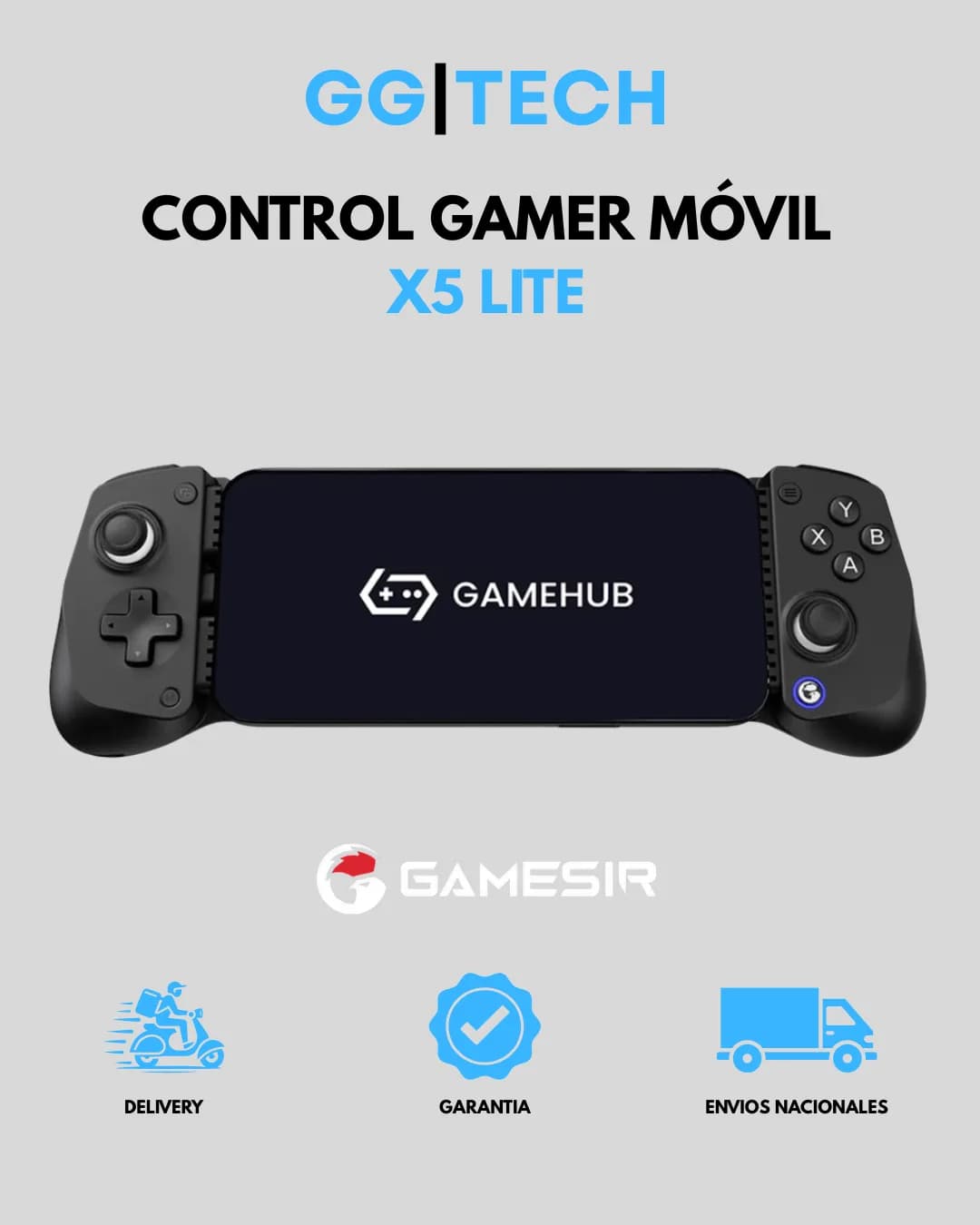 Control móvil X5 Lite