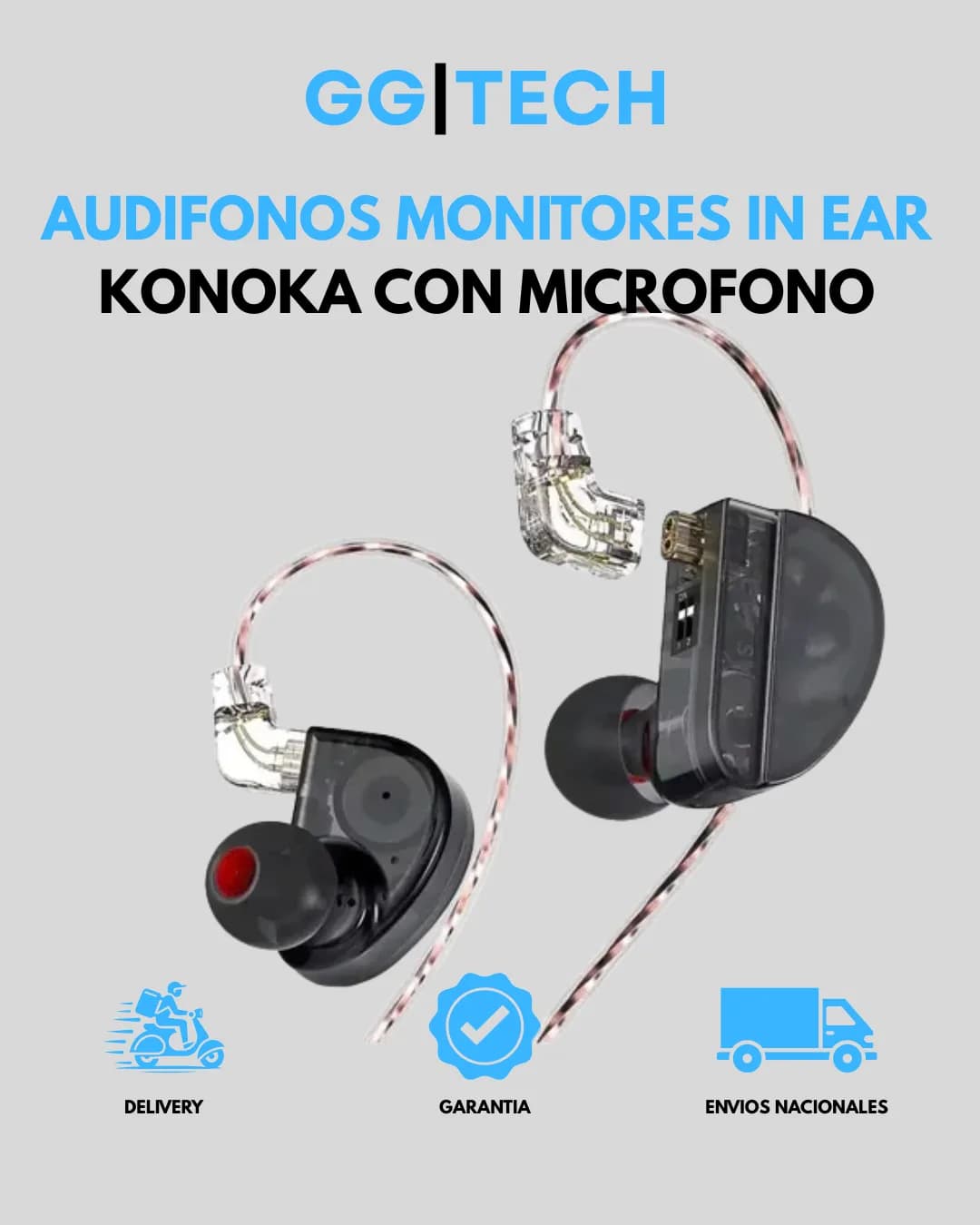 Monitores in ear Konoka
