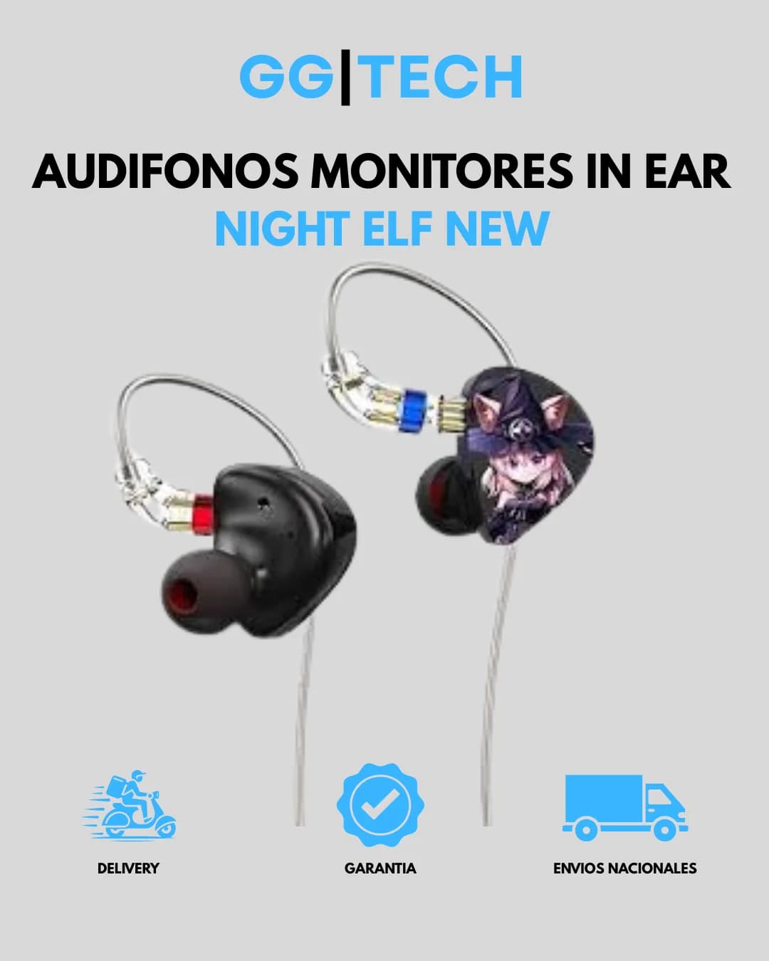 Monitores in ear Nightelf New