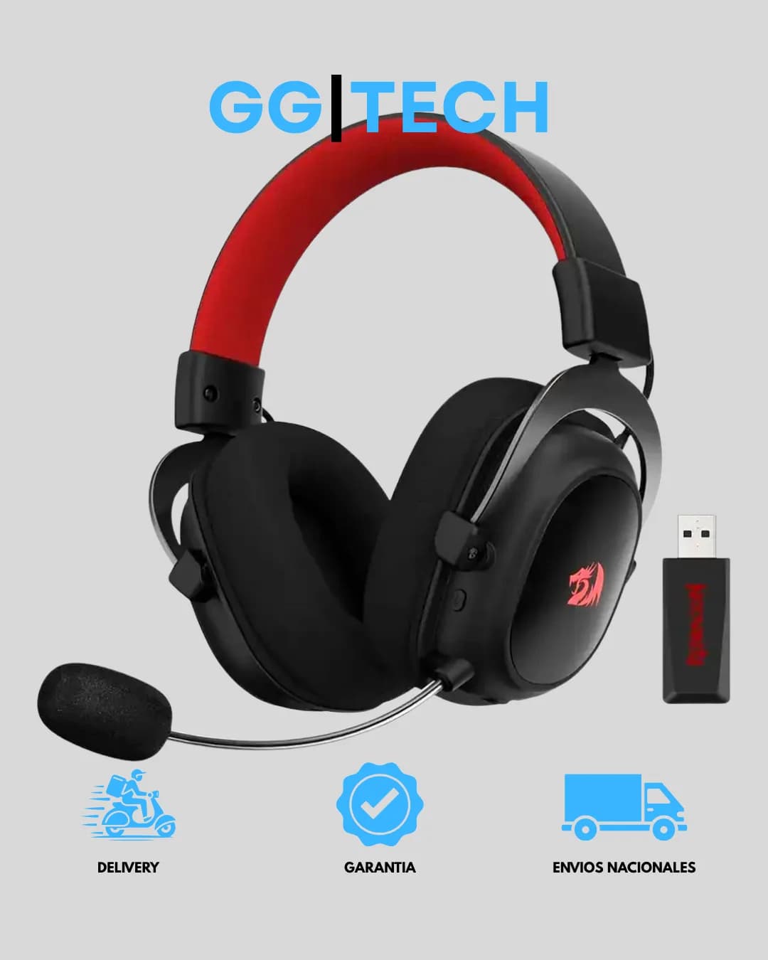 Audífono gamer Zeus H510-PRO
