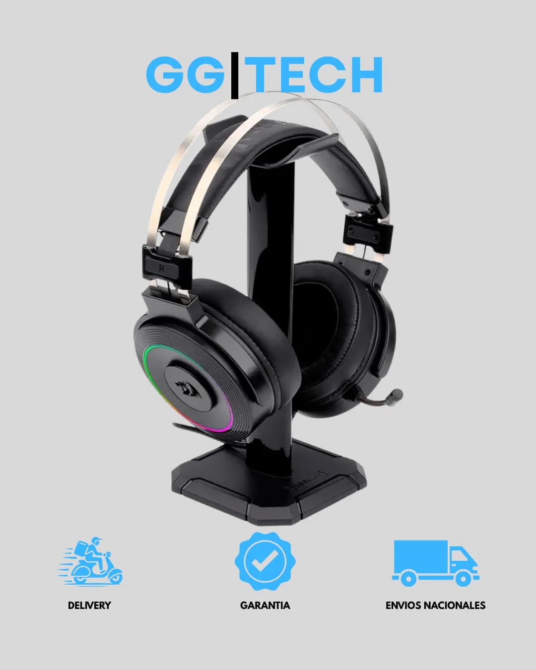Audífono gamer Lamia 2 H320 RGB