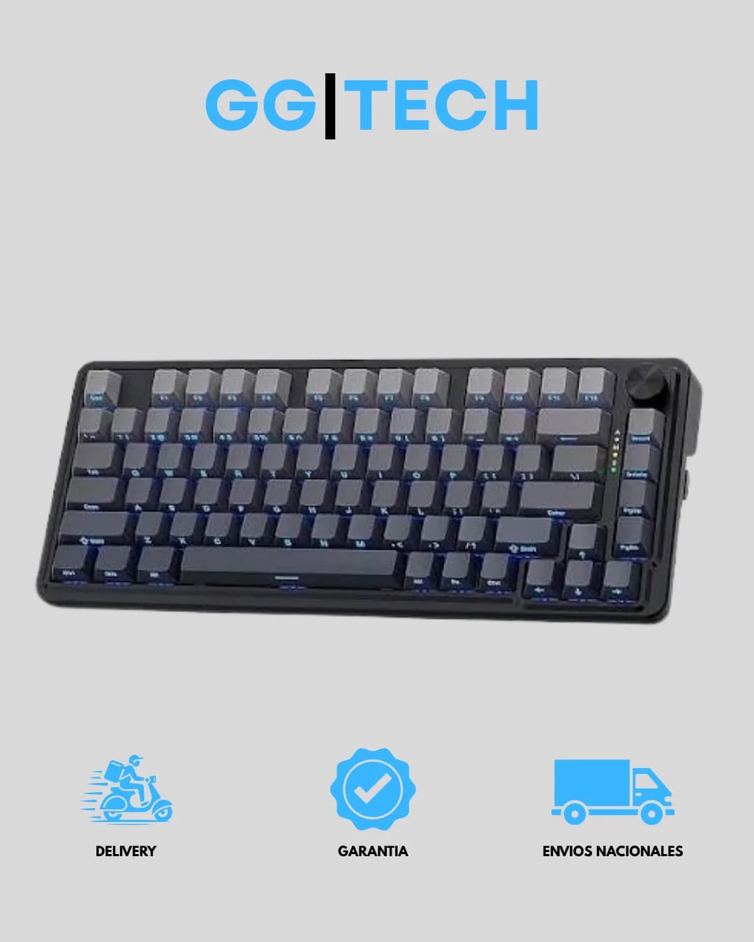 Teclado gamer Penumbra Pro K687GG