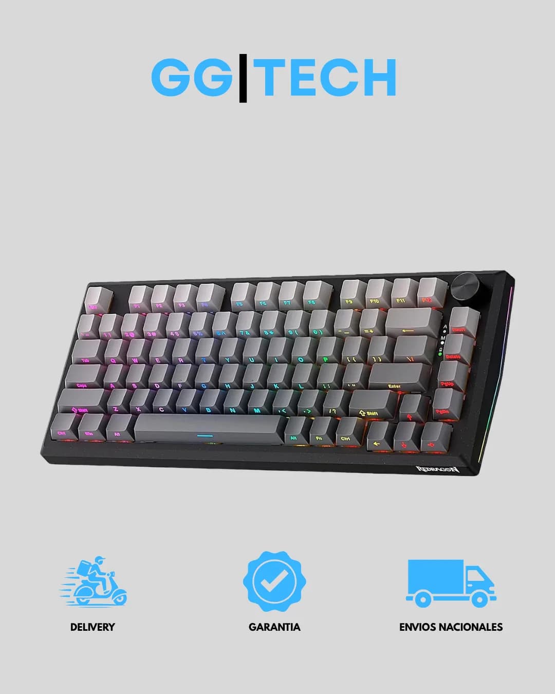 Teclado gamer Ucal Pro K673SP