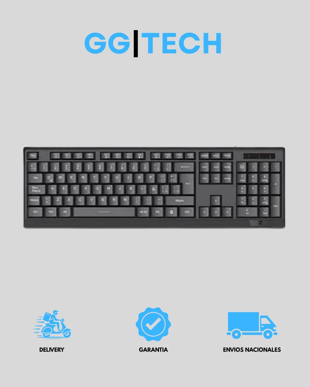 Teclado de membrana BK-8345