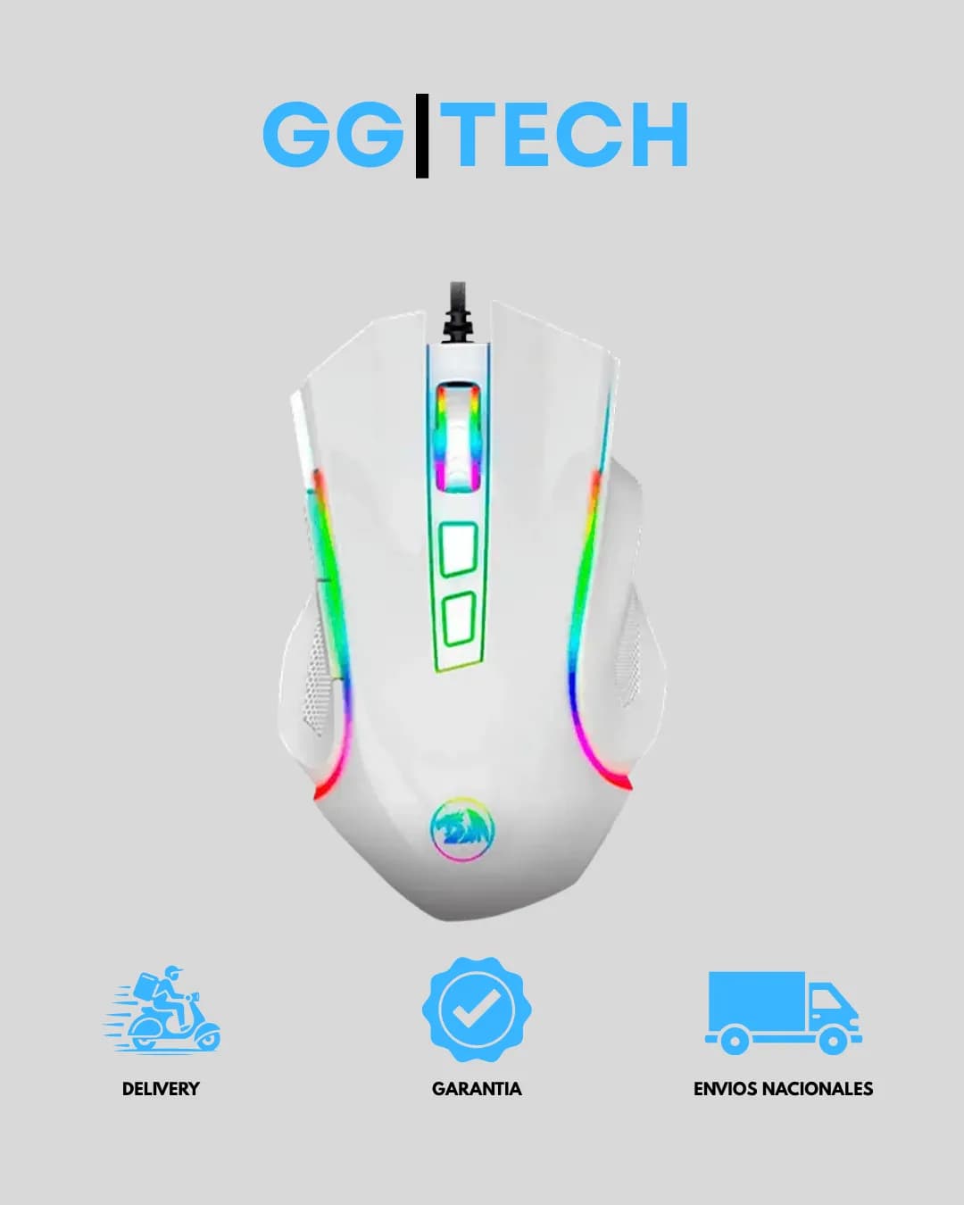 Mouse gamer Griffin M607w