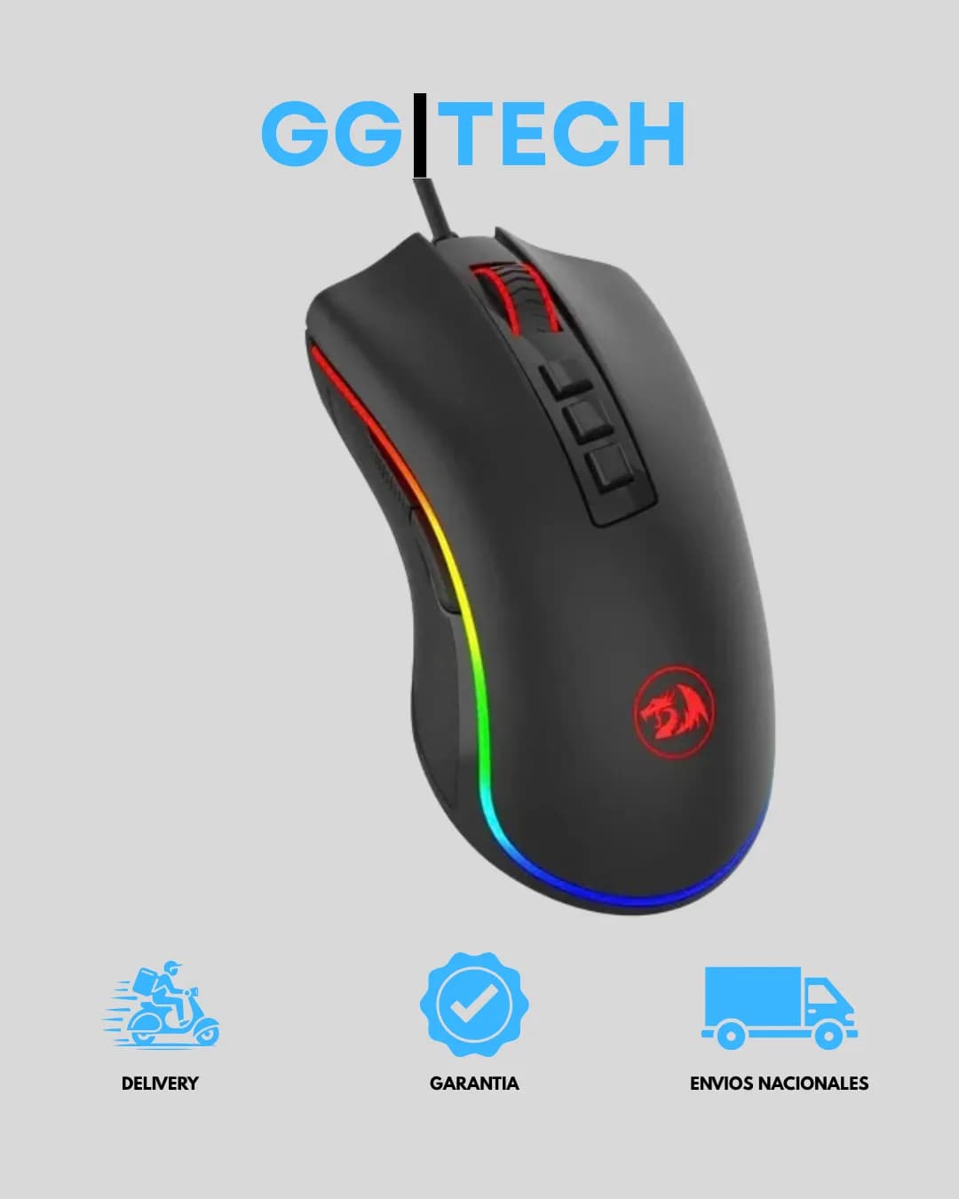 Mouse gamer Cobra M711 RGB